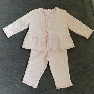 Janie and Janie Pink Set 6-12M Baby, Jacket/Pants